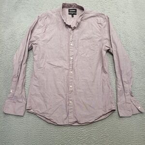 Bonobos Mens L Slim Fit Long Sleeve Button Down Shirt‎ Patterned